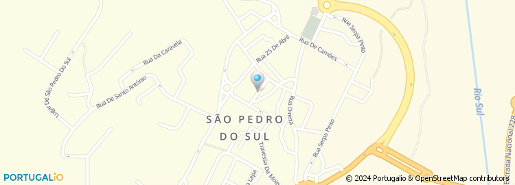 Mapa de Travessa de São Sebastião