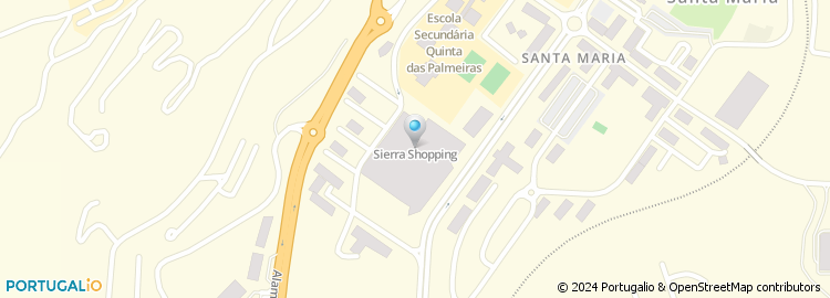 Mapa de Sapataria Catarro, Serra Shopping