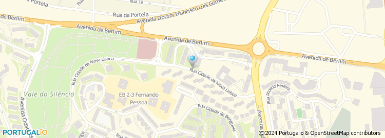 Mapa de Saramago & Vicente, Lda