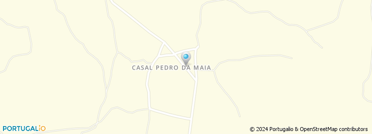 Mapa de Casal Pedro Maia