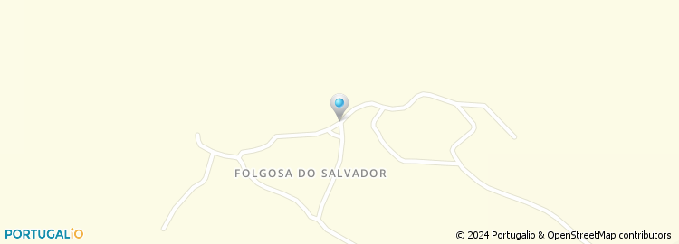 Mapa de Folgosa do Salvador