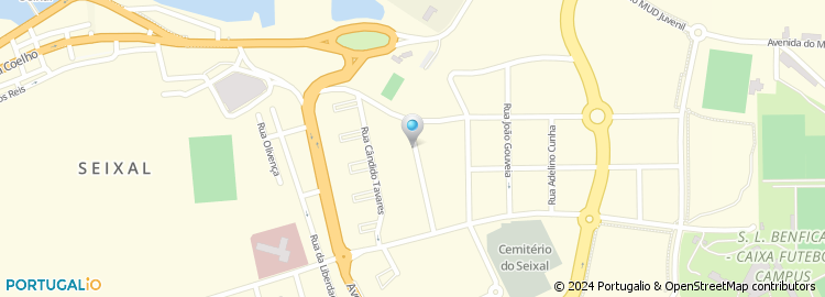 Mapa de Avenida Professor António Babo