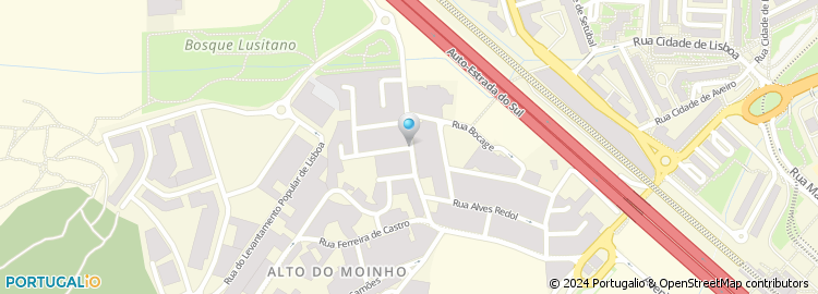 Mapa de Rua Celeste Correia de Campos