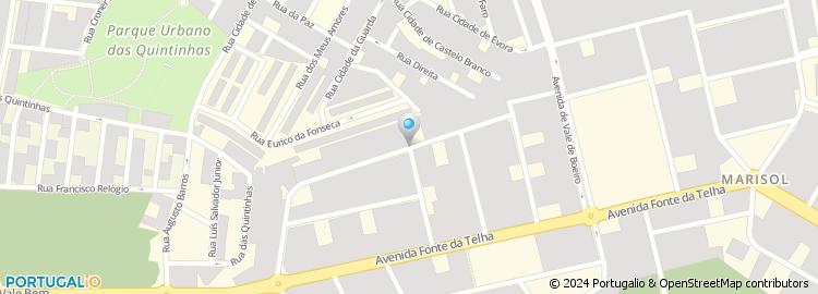 Mapa de Rua José Malhoa