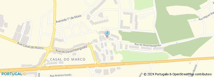 Mapa de Rua Manuel Mendes