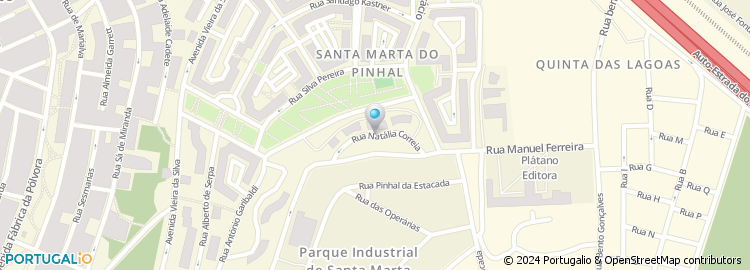 Mapa de Rua Natália Correia