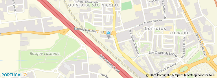 Mapa de Rua Serra de Nisa