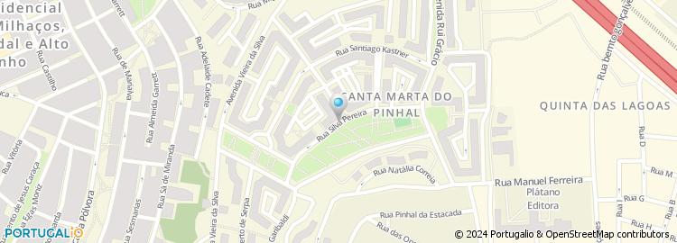 Mapa de Rua Silva Pereira