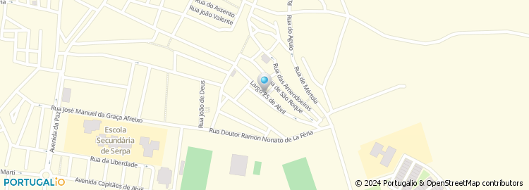 Mapa de Rua A. M. Peixoto