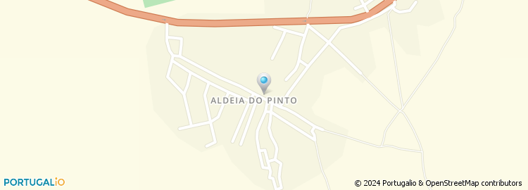 Mapa de Aldeia do Pinto