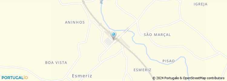 Mapa de SERRALHEIROS EM  VILA NOVA DE FAMALICÃO