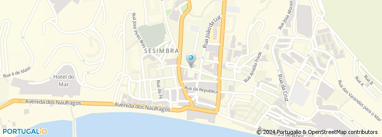 Mapa de Rua Almirante Sande Vasconcelos