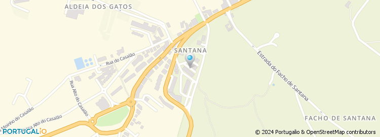 Mapa de Rua António Carvalho Serra