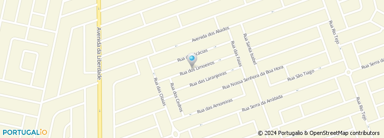 Mapa de Rua Limoeiros