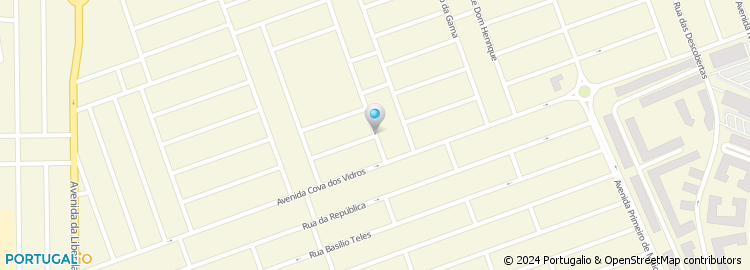 Mapa de Rua Marechal Saldanha