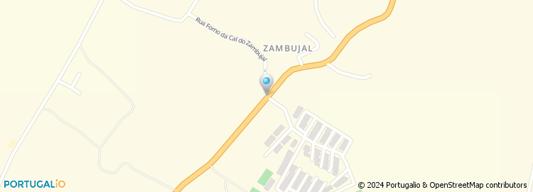 Mapa de Zambujal de Baixo