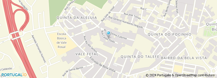 Mapa de Rua Carlos Paião