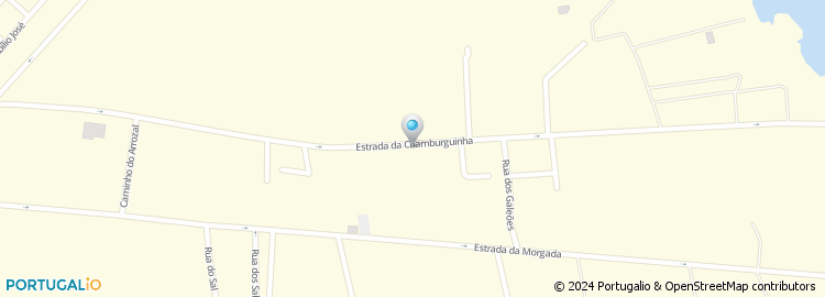 Mapa de Estrada da Chamburguinha