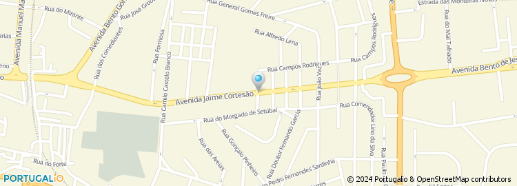 Mapa de Rua Augusto da Costa