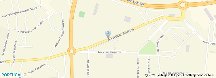 Mapa de Rua da Aroeira