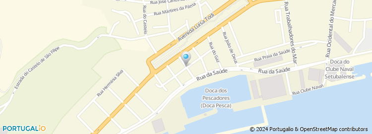 Mapa de Rua Guilherme Gomes Fernandes