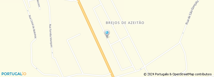 Mapa de Rua João Vaz