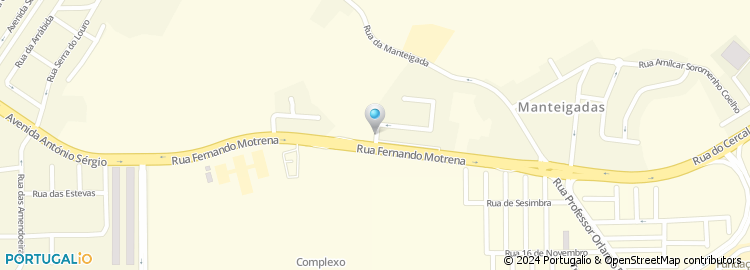 Mapa de Rua Joaquim Piedade