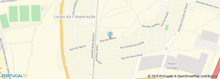 Mapa de Rua Vitorino Moreira Rodrigues