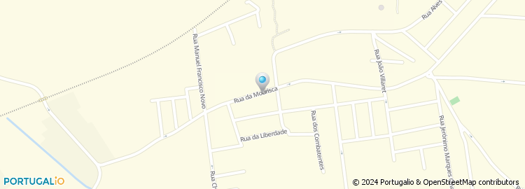 Mapa de Rua António Victor Prachedes