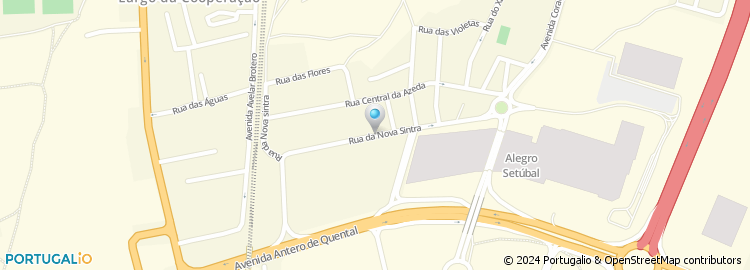 Mapa de Rua de Nova Sintra