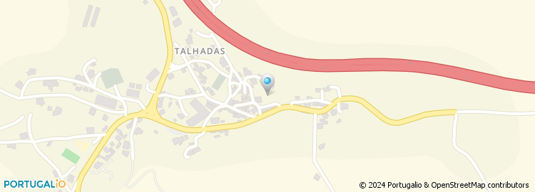 Mapa de Talhadas