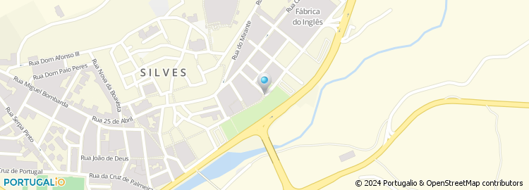 Mapa de Rua da Cruz de Portugal
