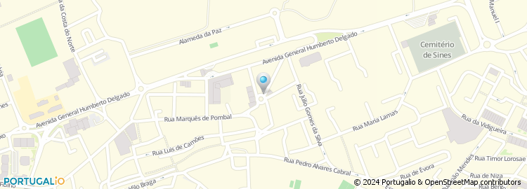 Mapa de Rua das Barradas
