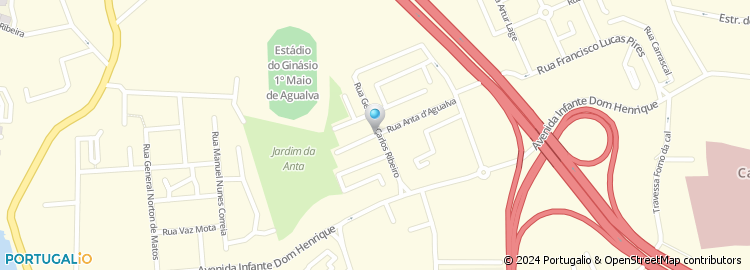 Mapa de Rua Anta de Agualva