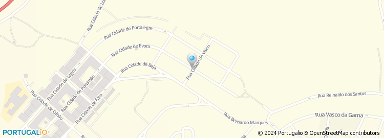 Mapa de Rua Cidade de Vila Real