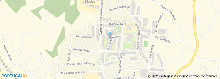 Mapa de Rua da Abelheira