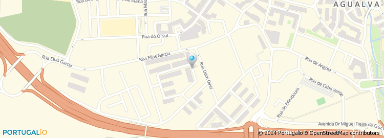Mapa de Rua do Parque Rainha Santa Isabel