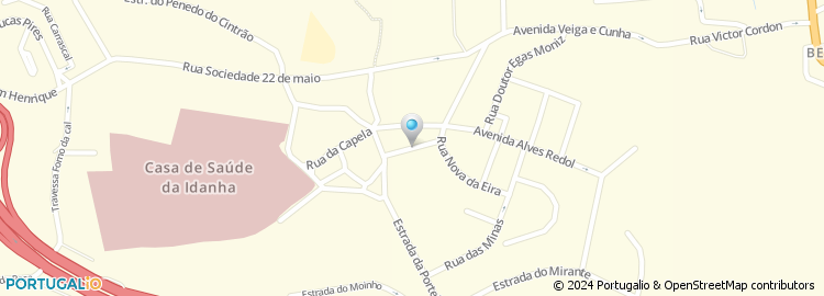 Mapa de Rua Doutor Bernardino Machado