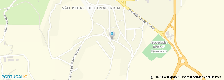 Mapa de Rua Engenheiro José Caetano Salema Garção