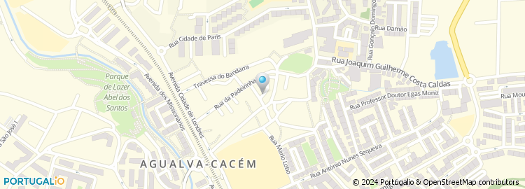 Mapa de Rua Raul de Almeida