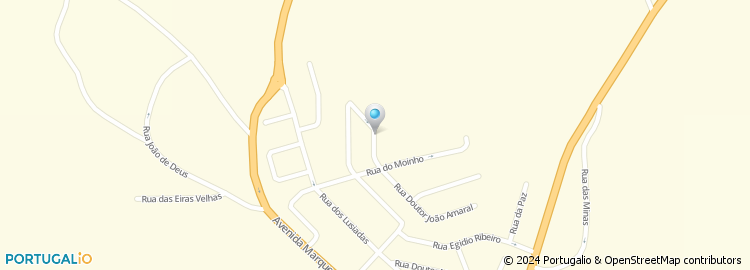 Mapa de Rua Carlos Paredes