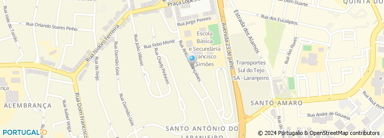 Mapa de Soc. Construções Manuel Gouveia, Lda