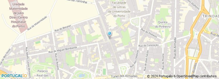 Mapa de Soc. Hoteleira da Rua do Rosario, Unip., Lda