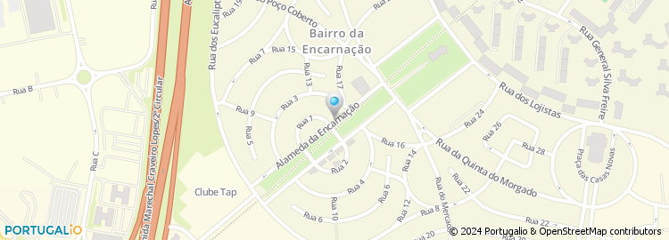 Mapa de Soc. Taxis Alves & Cia, Lda