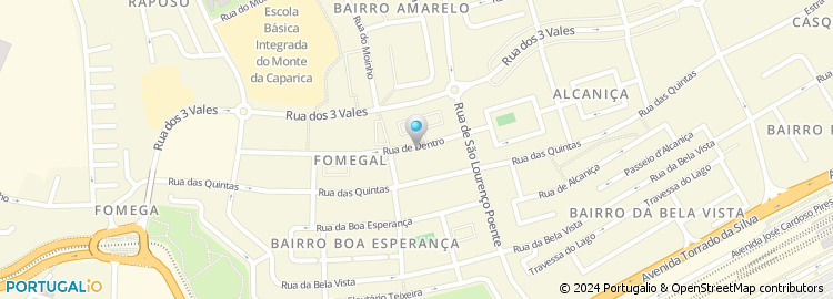 Mapa de Soc. Turistica e Hoteleira Borges & Borges, Lda