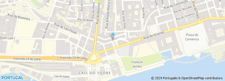 Mapa de Sociedade Imobiliária Avenida das Cortes, Lda