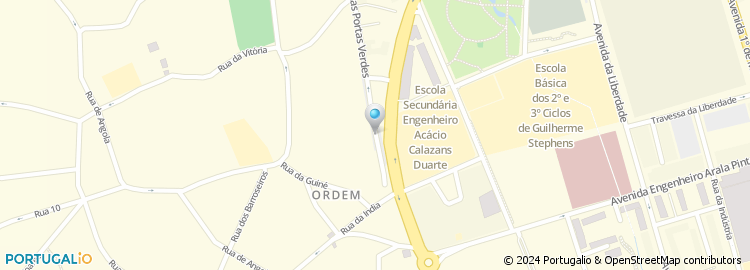 Mapa de Solpinho - Jorge & Raimundo, Lda