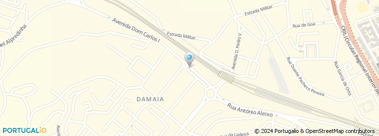 Mapa de Talho Central Damaia, Lda