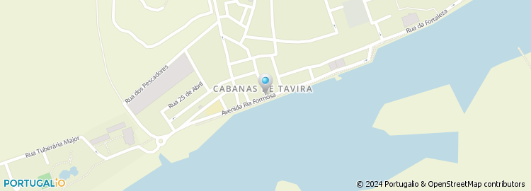 Mapa de Avenida Ria Formosa