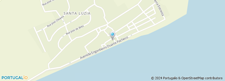 Mapa de Rua Teotónio Pereira